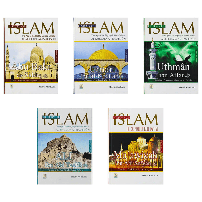 History of Islam: Age of the Rightly-Guided Caliphs — 5 Volume Set