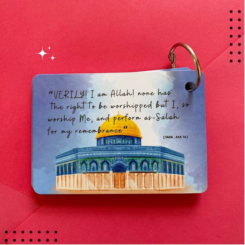 Salah Prayer Guide Cards — Learn How to Pray
