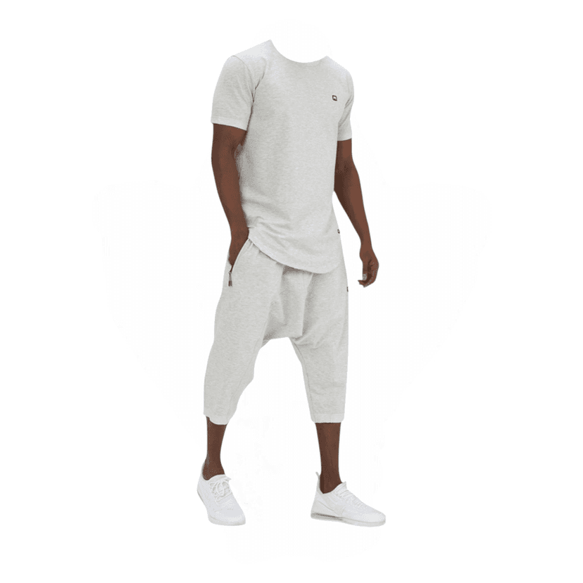 Qaba'il NAUTIK 2-Piece Men’s Suit Heather Gray – Modest Urban Set