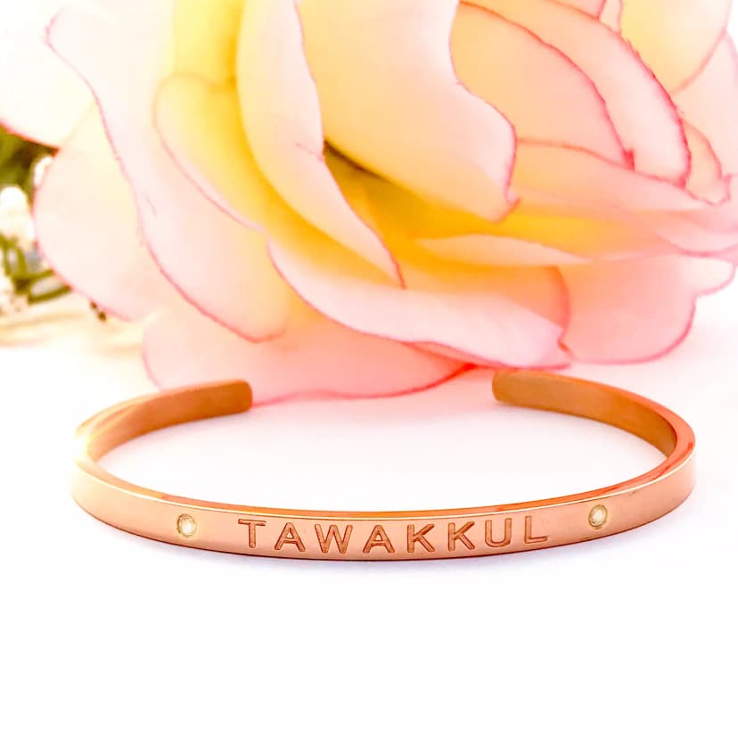 Reliance 18K Rose Gold Plated Cuff Bangle