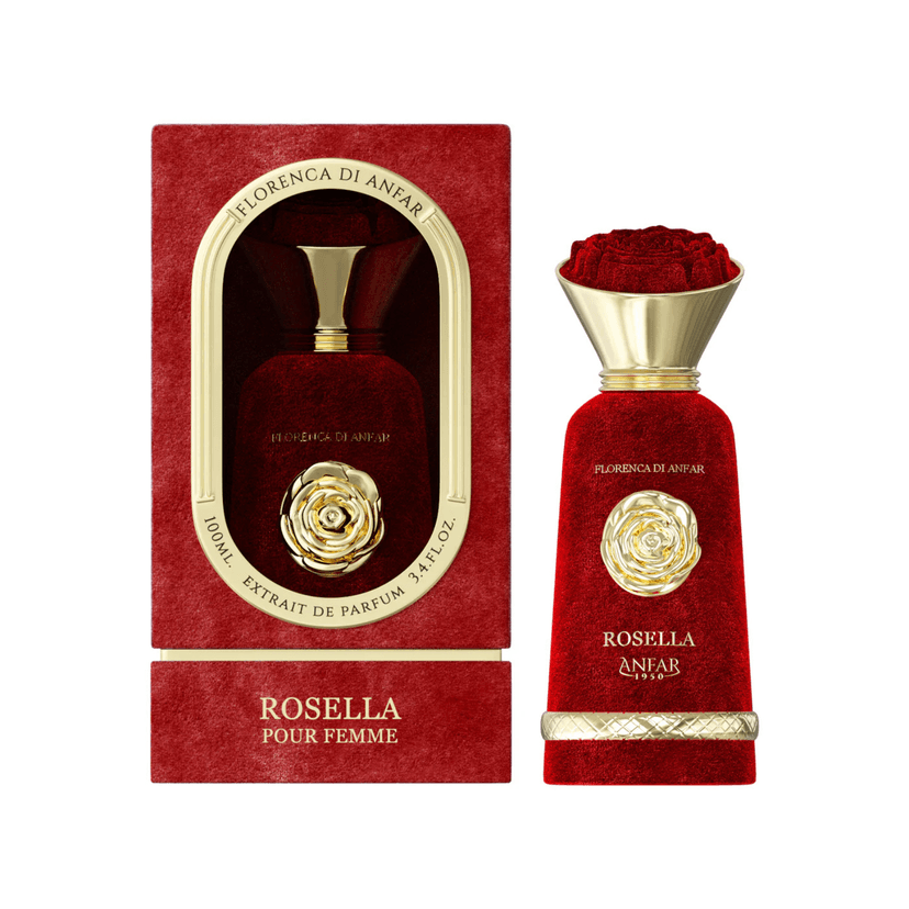 Rosella Extrait de Parfum by Anfar — 100ml Luxury Rose Fragrance
