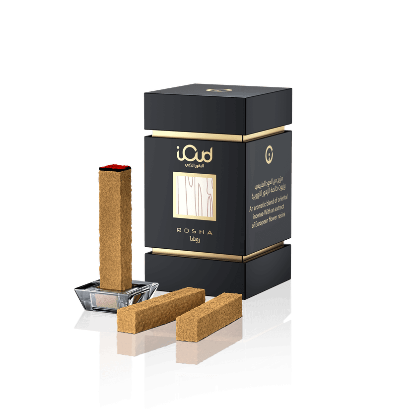 Rosha 4 Luxury Agarwood Incense Gift Set