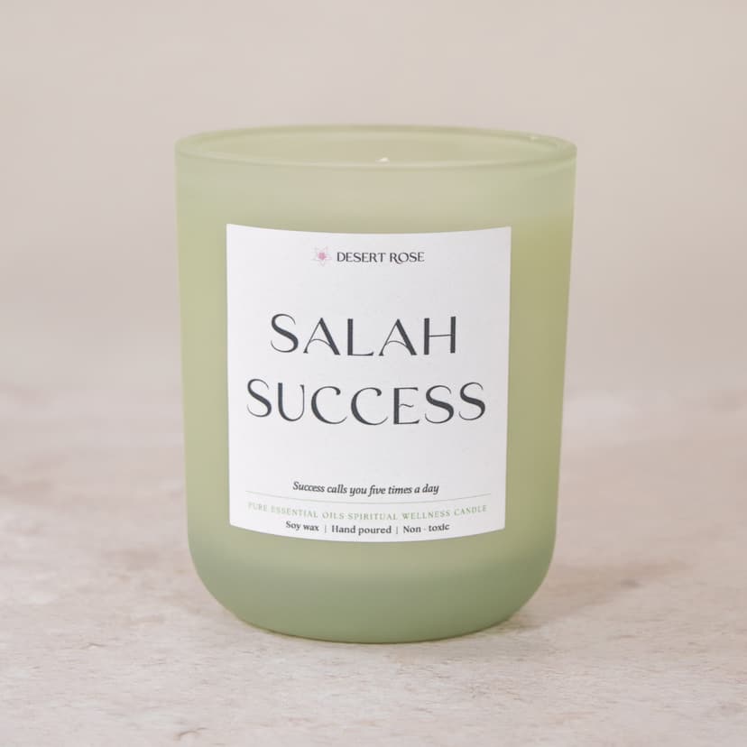 Salah Success Aromatherapy Candle