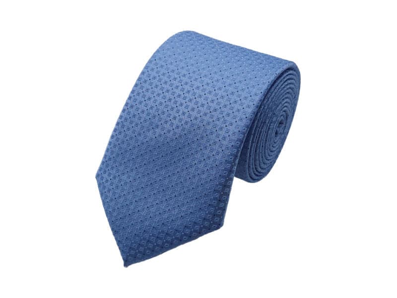 Sky Blue Microdot Patterned Tie