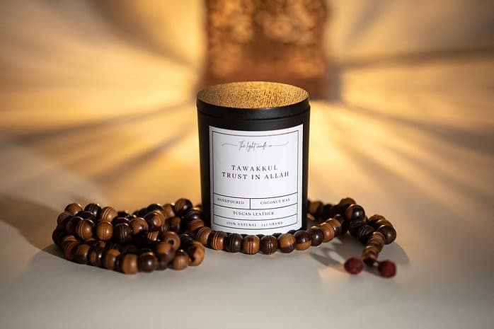 Tawakkul Scented Candle — Islamic Home Decor