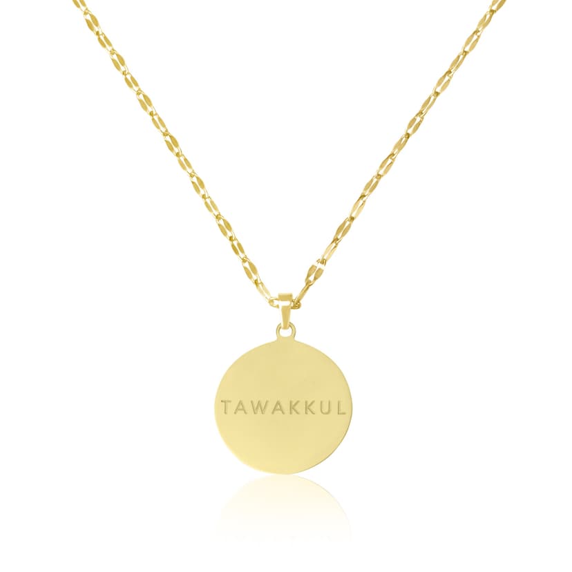 Tawakkul Reminder Necklace – Premium Islamic Jewellery Gift for Her