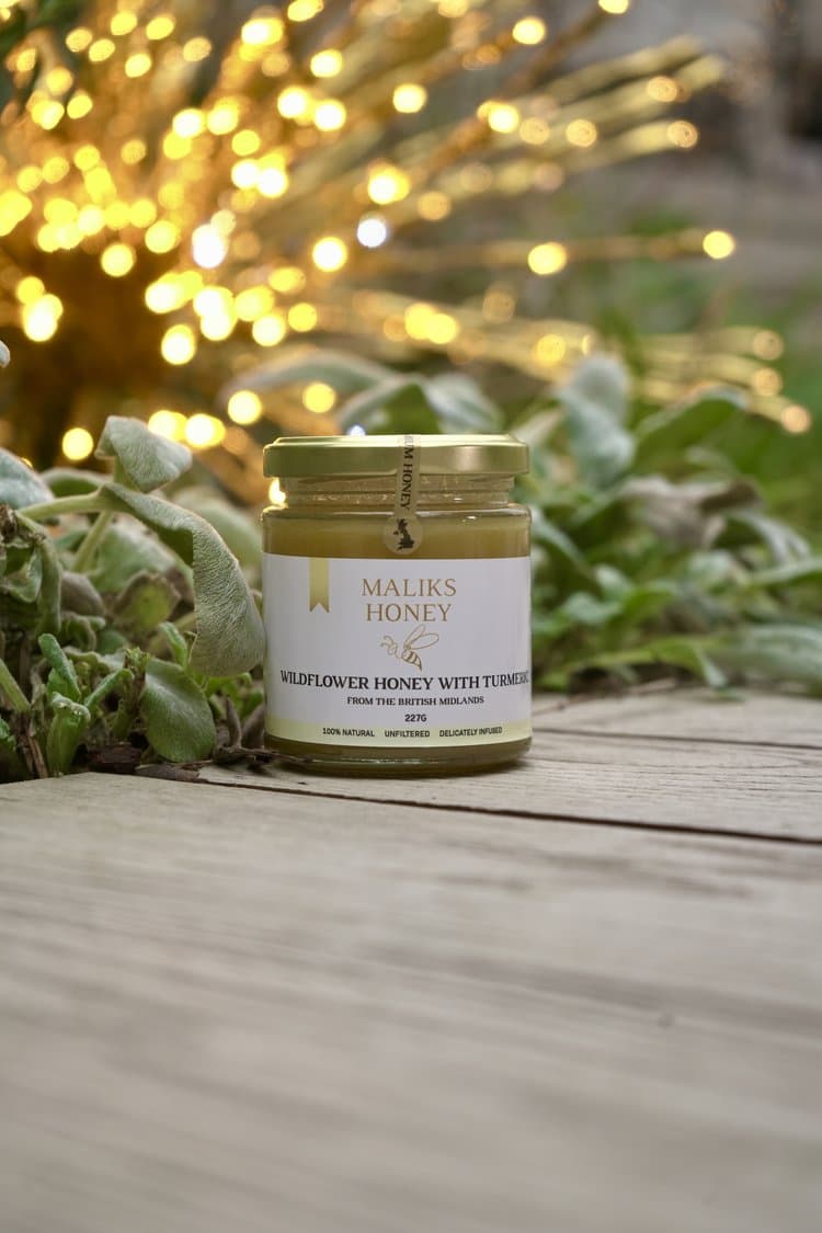 Turmeric Infused Raw Honey 227g