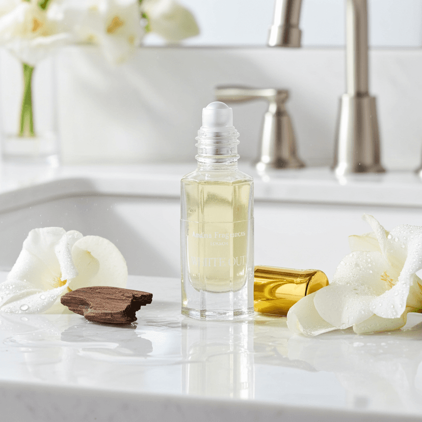 White Oud Premium Oil Perfume — Alcohol-Free (12ml)
