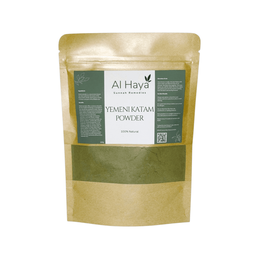 Yemeni Katam Powder — 100g Natural Hair & Beard Colour