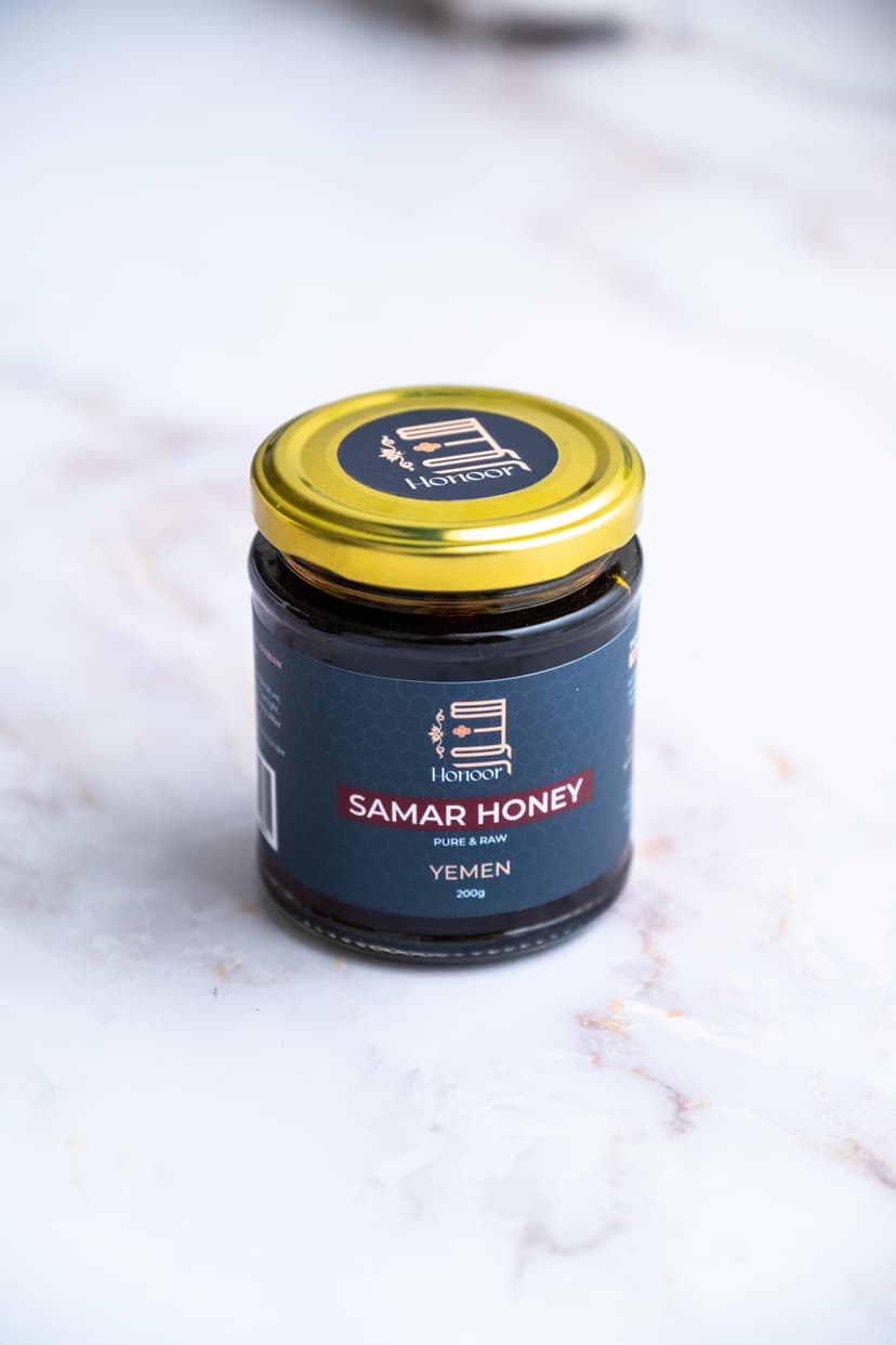 Yemeni Samar Honey (200g) — Pure Raw Samar from Wadi Do'an
