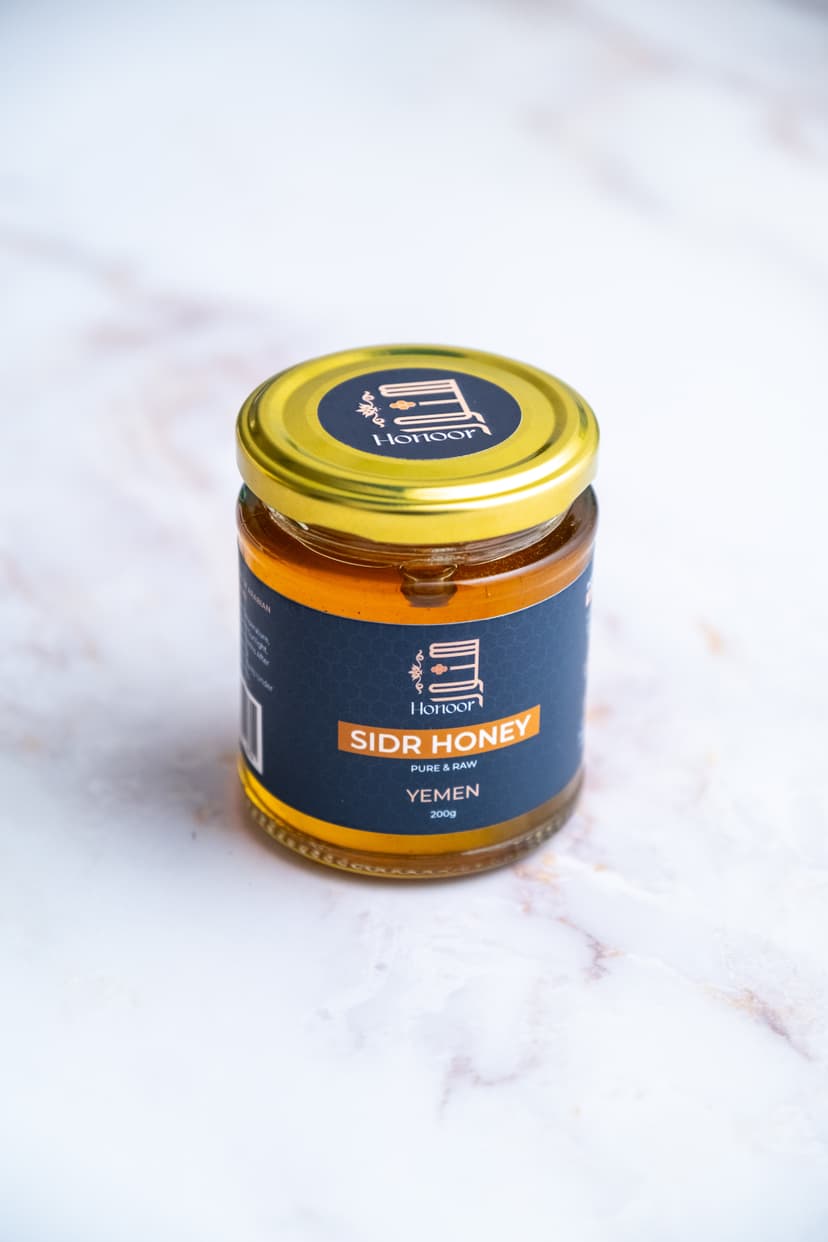 Yemeni Sidr Honey — Pure Raw Sunnah Honey (200g)