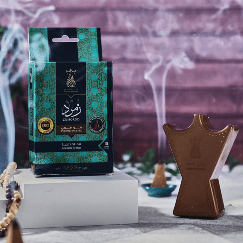 Zomorod Oud Incense Cones – Premium Islamic Home Fragrance