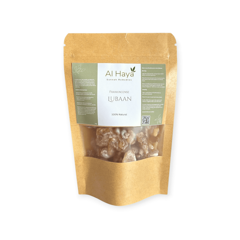Pure Omani Frankincense (Lubaan) — 50g Natural Resin