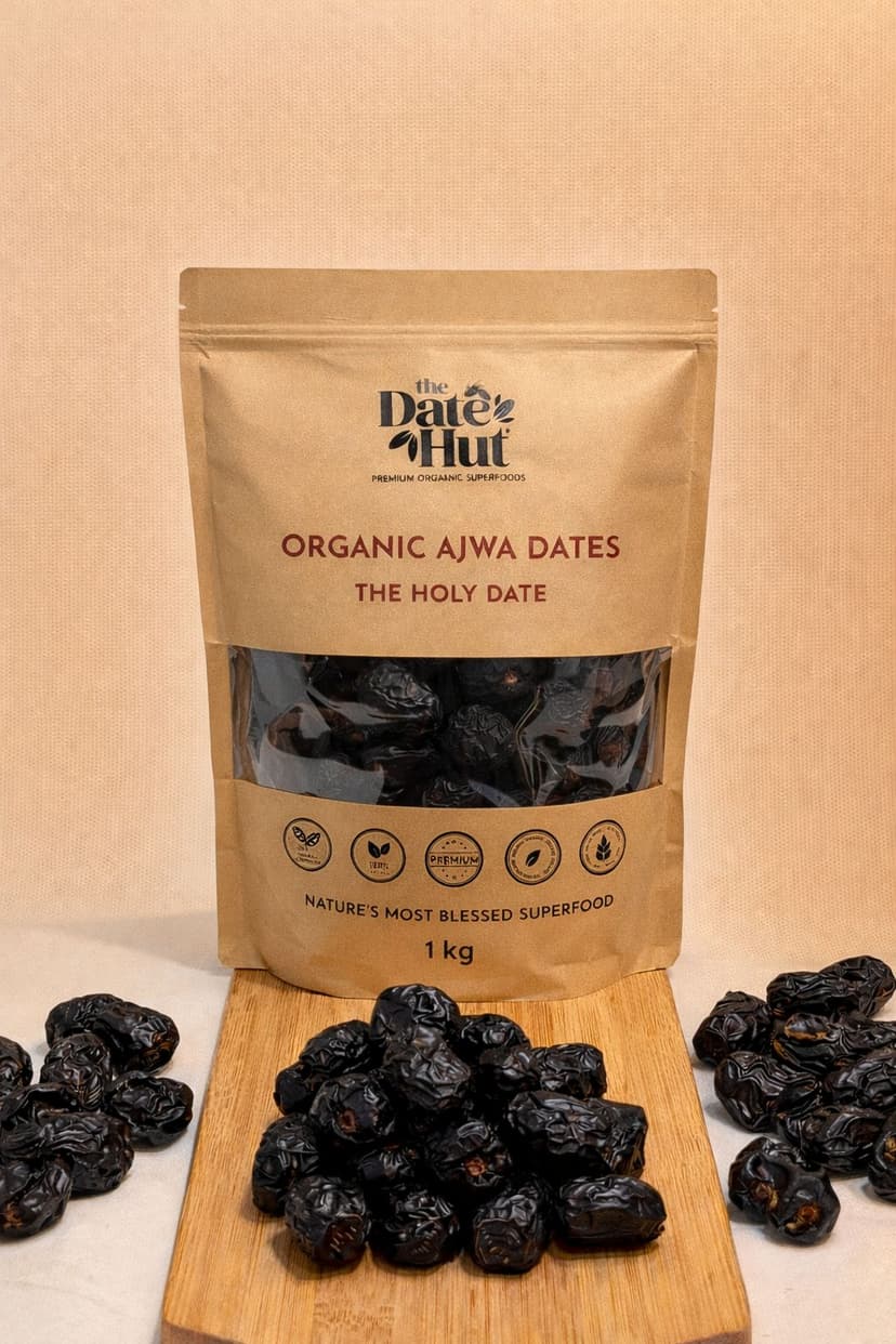 Premium Ajwa Madina Dates 1kg – Blessed Sunnah Gift