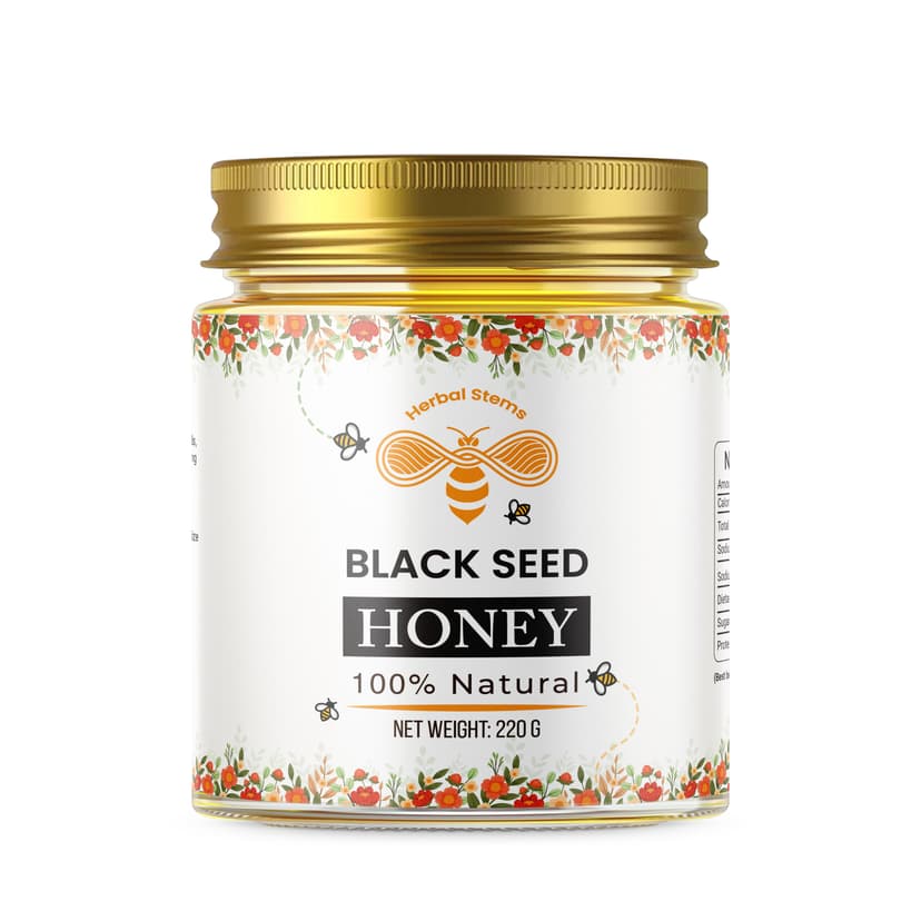 Black Seed Honey 220g — Sunnah Wellness Blend for Immunity & Digestion