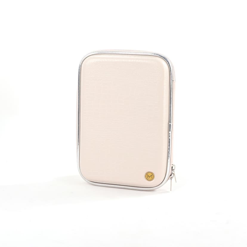 Croc Ivory Quran Cover with Metal Logo