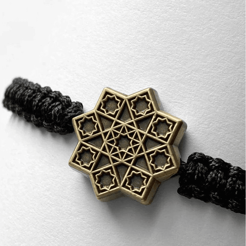 Eight Star Bracelet - Islamic Jewellery - Islamic Bracelet - Islamic architecture - Islamic Symbol Bracelet - Islamic Gift