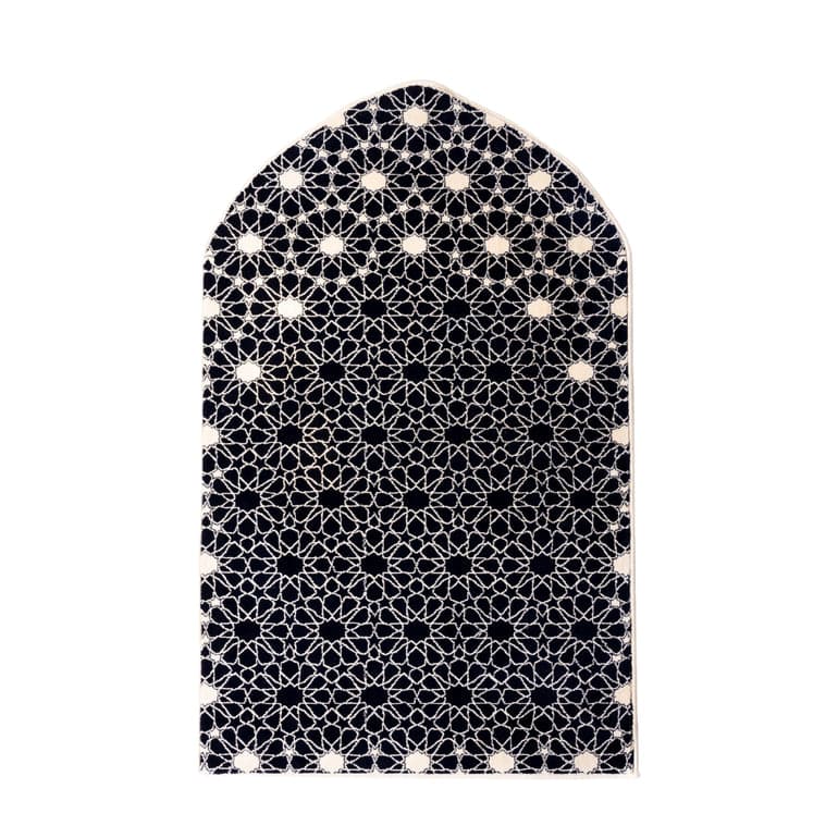 Geometric Arch Prayer Rug - Islamic Prayer Mat - Muslim Prayer Mat - Eid Prayer Mat - Daily Prayer Mat - Hajj or Umrah Gift - Islamic Gift