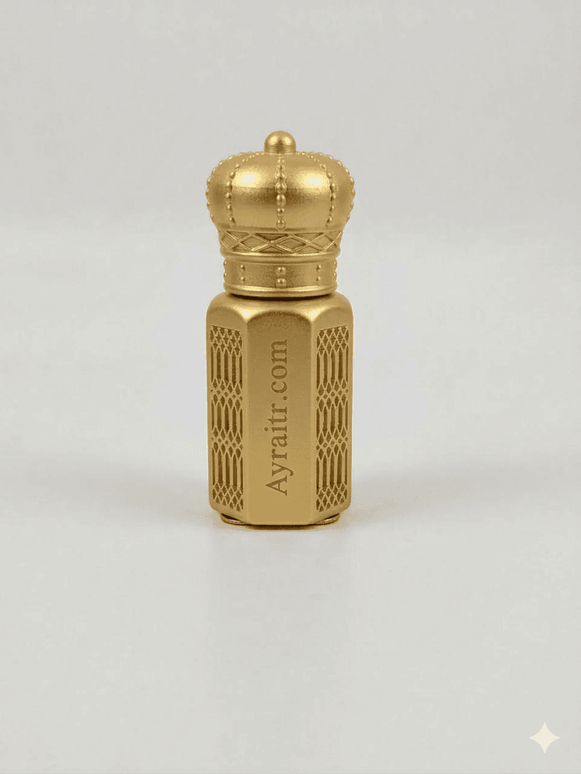 Golden Oud - 6ML - Blooming freshness wrapped in a golden, enduring embrace - Oud fragrance - Attar - Islamic Fragrance - Women islamic fragrance