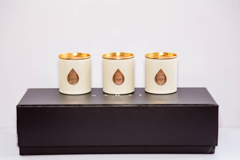 Incense Cone Trio in white & Black burner - Islamic home fragrance set - Luxury Islamic home fragrance - Ramadan home decor - Nikkah gift - Muslim couple gift