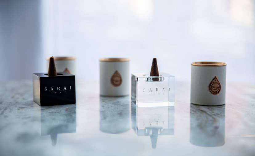 Incense Cone Trio in white & Black burner - Islamic home fragrance set - Luxury Islamic home fragrance - Ramadan home decor - Nikkah gift - Muslim couple gift