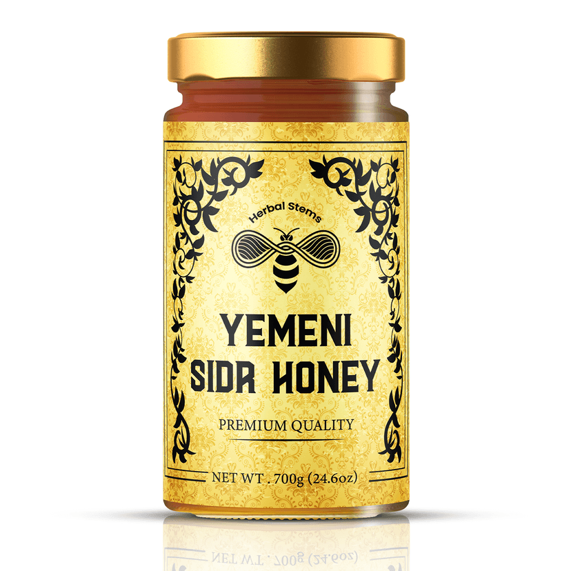 Organic Yemeni Sidr Honey - 700g / 24.6 oz - Sunnah Food - Yemeni Sidr Honey - Halal Food - Islamic Food - Natural Yemeni Sidr Honey - Islamic medicinal properties