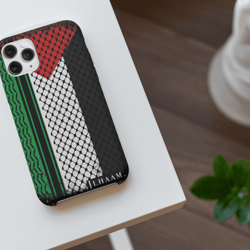 PALESTINE FLAG PHONE CASE - PALESTINE PHONE CASE - PALESTINE FLAG MOTIF PHONE CASE