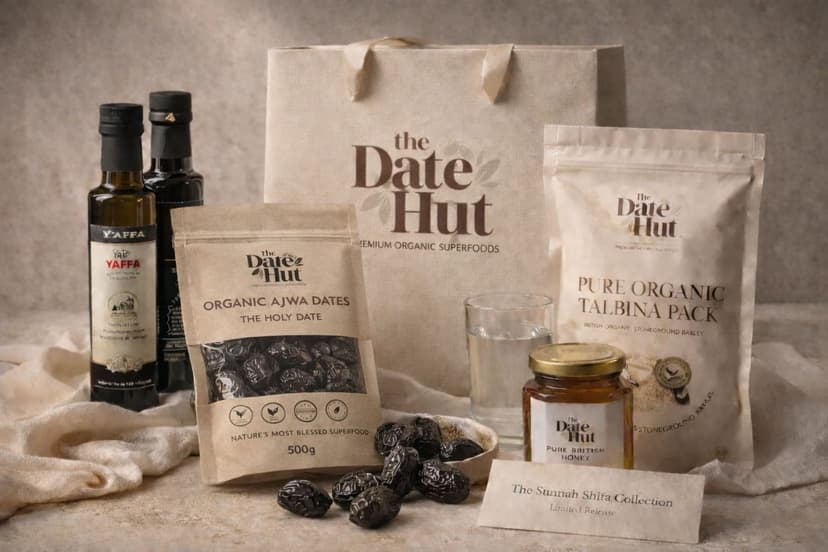 Sunnah Wellness Bundle – The Date Hut exclusive - Prophetic foods and sacred essentials - Halal wellness bundle - Islamic wellness gift set